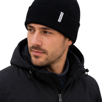 Heated Hat – Electric Black Beanie