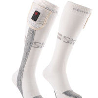 Heated Socks - Aerowhite | Winter Sports Edition - USB | Thin & Durable