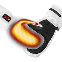 Heated Mittens - Aerowhite | USB