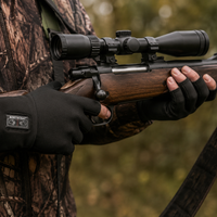 Heated Fingerless Liner Gloves – Dual Heating