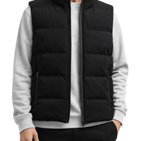 Men's Heated Padded Body Warmer Black – Dual Heating