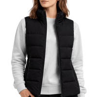 Women's Heated Padded Body Warmer Black – Dual Heating
