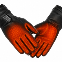 Heated Leather Gloves for Women – Dual Heating