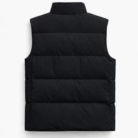 Men's Heated Padded Body Warmer Black – Dual Heating