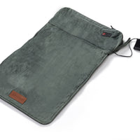 Heated Cushion 50 x 30 cm | USB - Black & Green