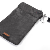 Heated Cushion 50 x 30 cm | USB - Black & Green