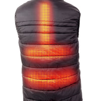 Padded Heated Bodywarmer Women - Dual Heating | USB