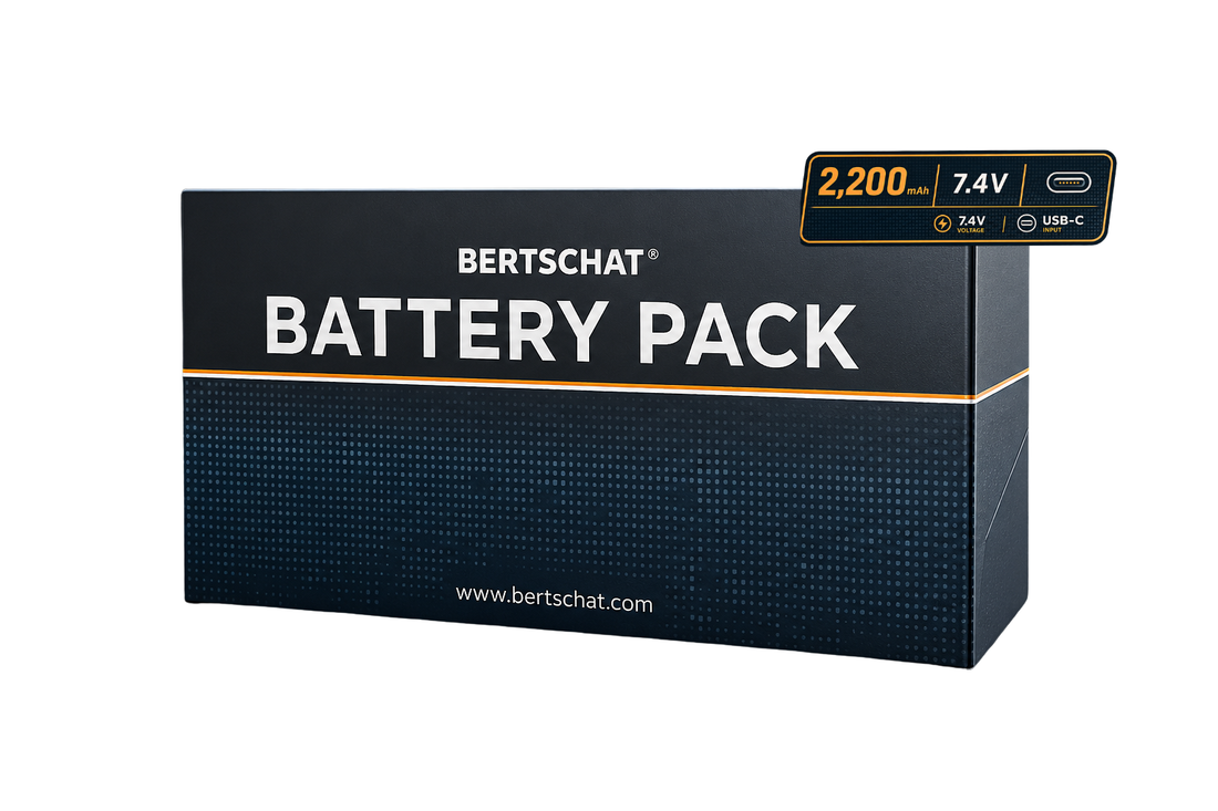 Extra Battery Pack 2,200 mAh | USB rechargeable
