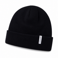 Heated Hat – Electric Black Beanie
