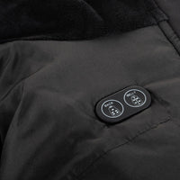 Women's Heated Padded Body Warmer Black – Dual Heating