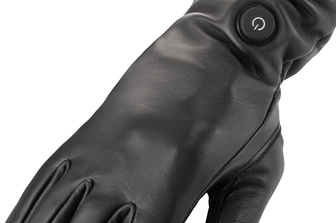 Heated Leather Gloves for Women - USB | Sheepskin
