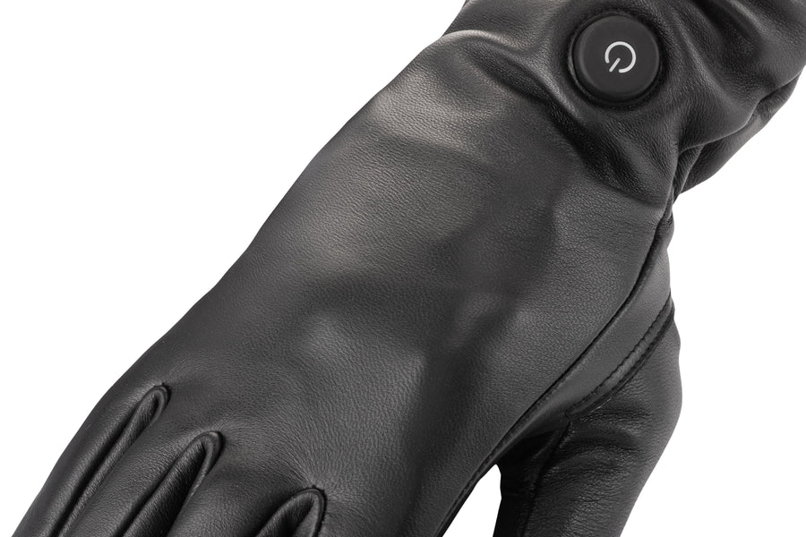 Heated Leather Gloves for Women - USB | Sheepskin