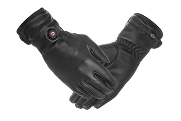 Heated Leather Gloves for Women - USB | Sheepskin
