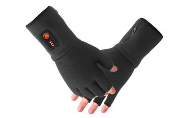 Fingerless Under Gloves - Heated Liner Gloves | Hunting & Sports | USB-C