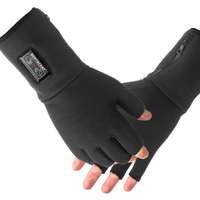 Heated Fingerless Liner Gloves – Dual Heating