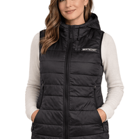 Padded Heated Bodywarmer Women - Dual Heating | USB